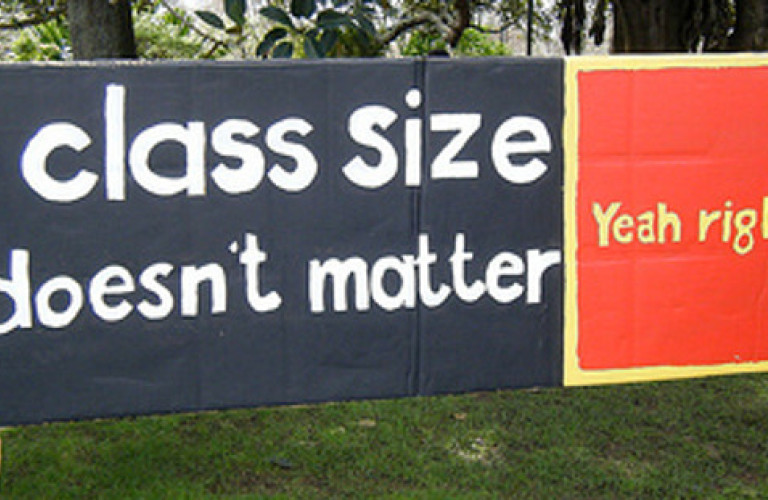 Class size banner 2010 Tui yeah right